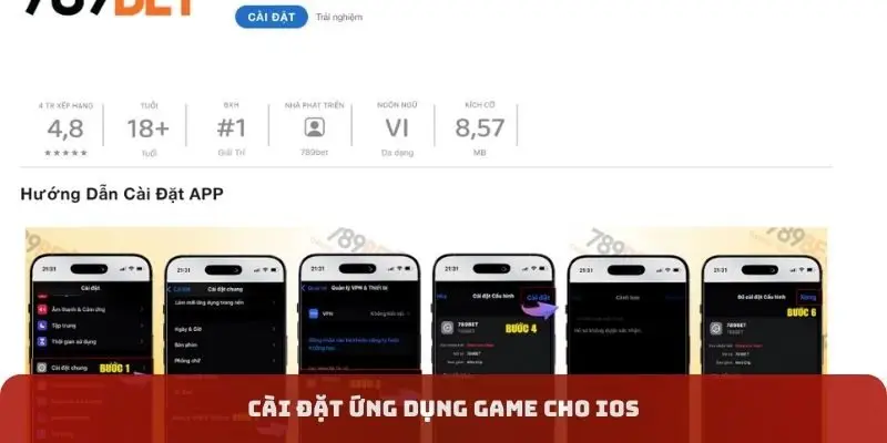 Tải phần mềm cho app ios