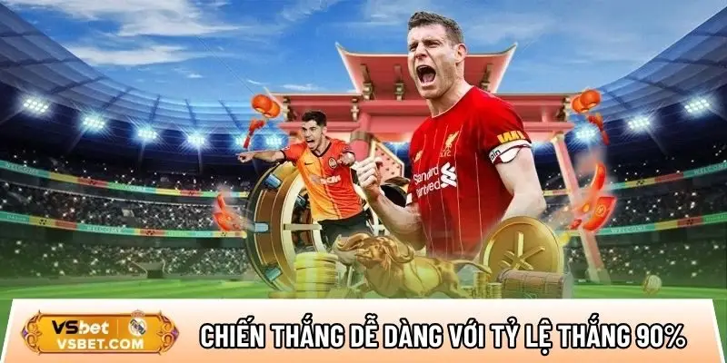 Chiến thắng dễ dàng với tỷ lệ thắng 90% tất cả trên Chokeo1.me